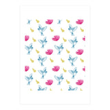 Blue Bird Pattern (Print Only) thumbnail