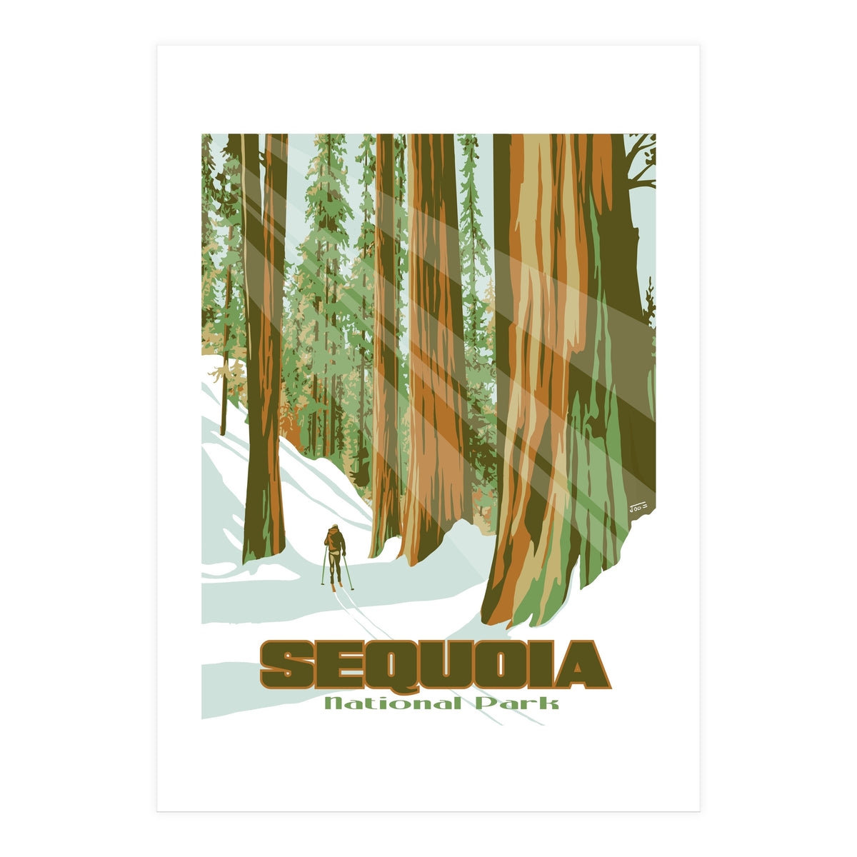 Sequoia National Park Poster (Print Only)
