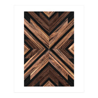 Urban Tribal Pattern No.3 - Wood (Print Only)