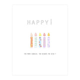 HAPPY!  THE MORE CANDLES, THE BIGGER THE WISH! (Print Only) thumbnail