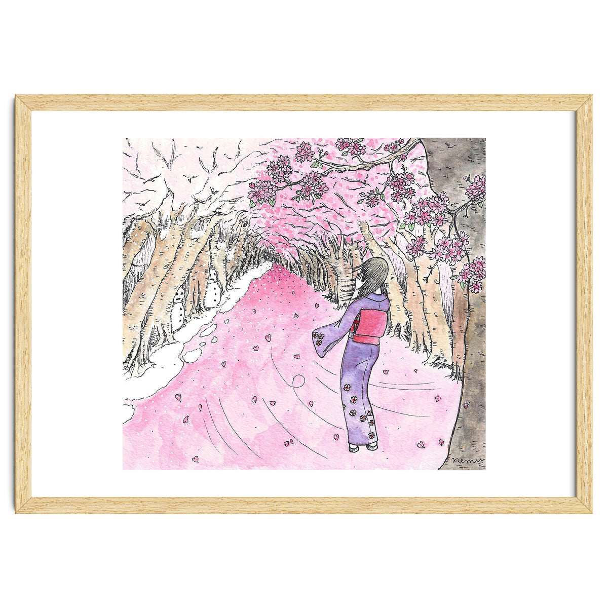 Cherry Blossom Flurry