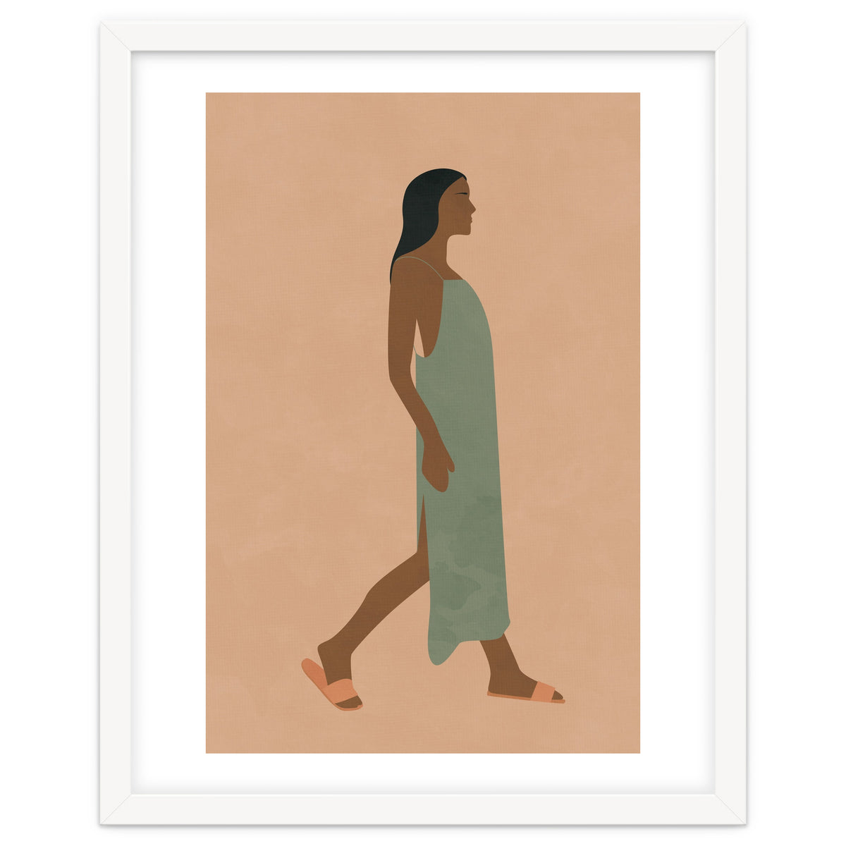 Minimalist Boho Woman