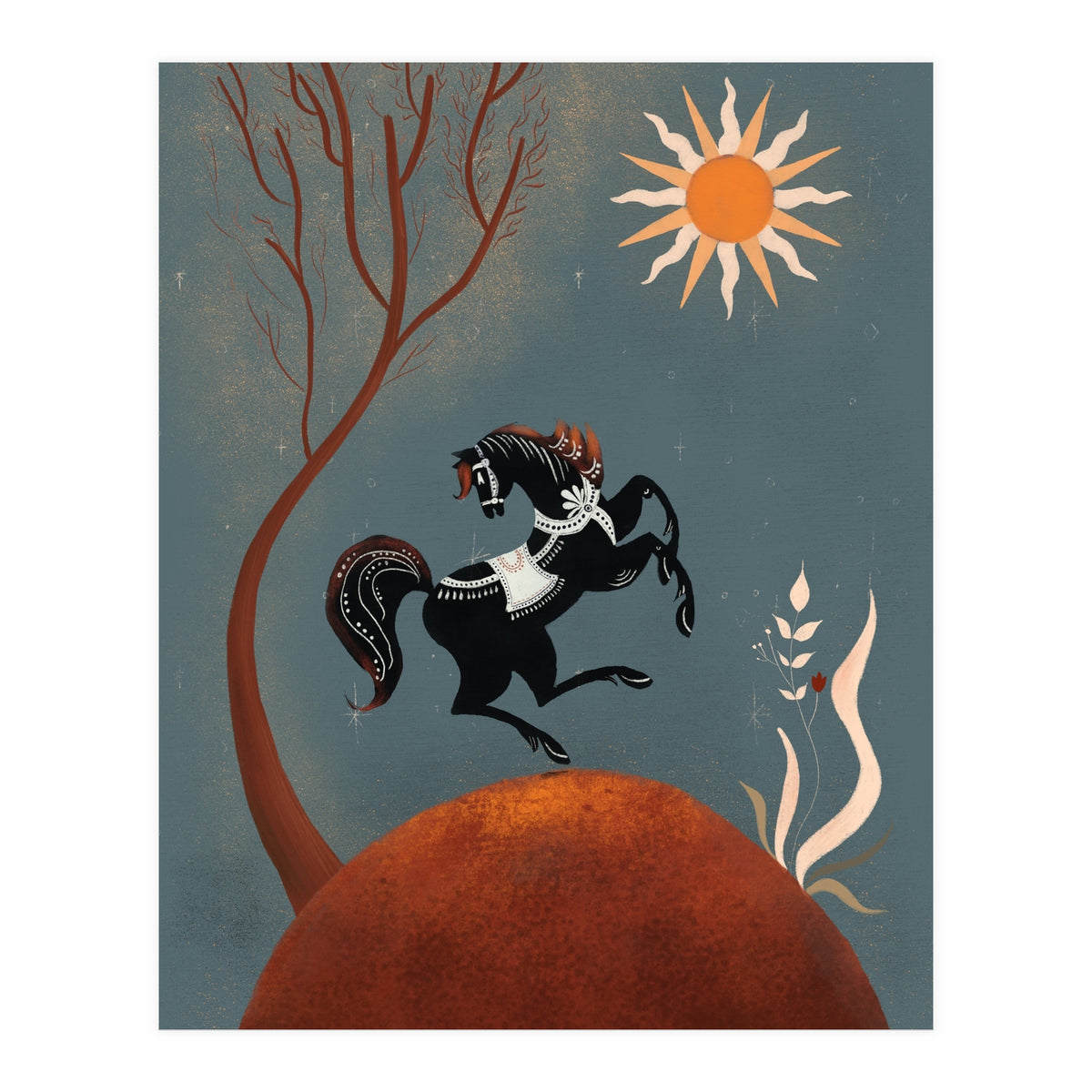 Folk Art Fairytale (Print Only)