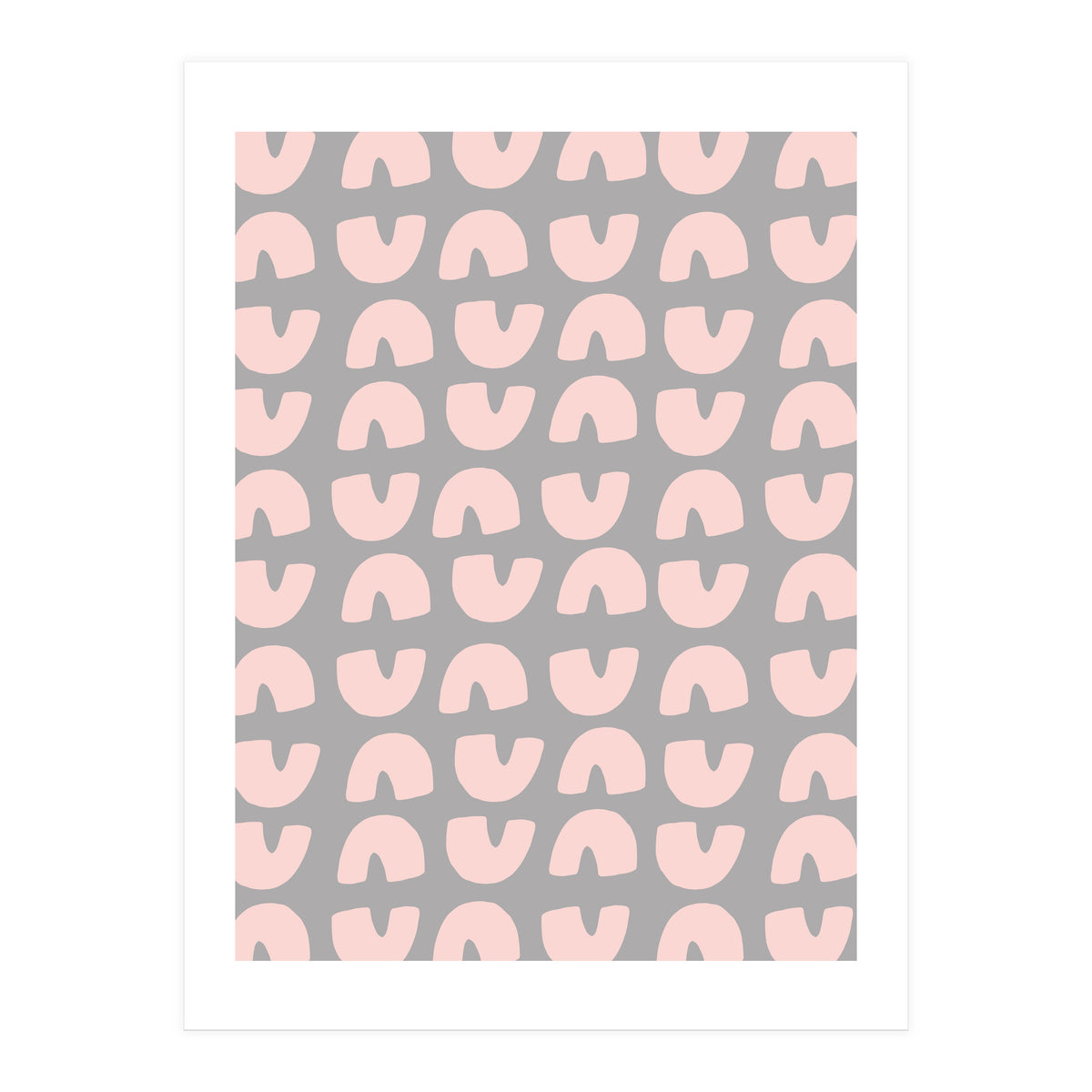 Pastel Pink Rainbow (Print Only)
