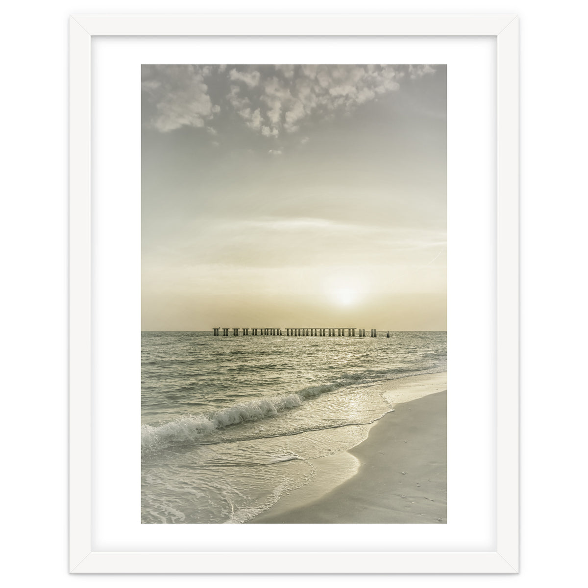 Gasparilla Island Sunset | Vintage