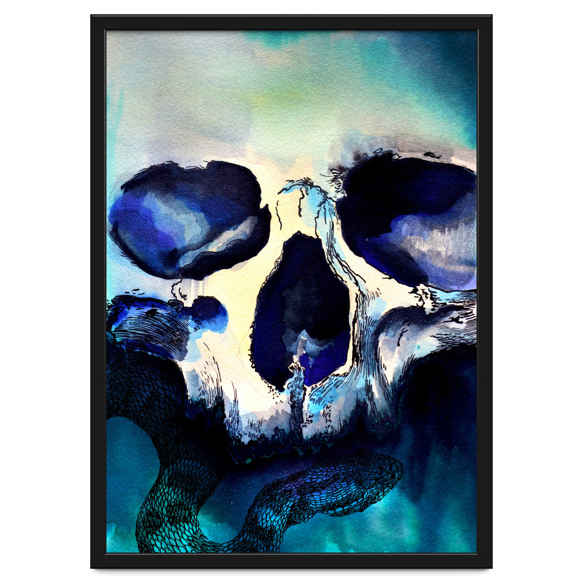 Blue Skull