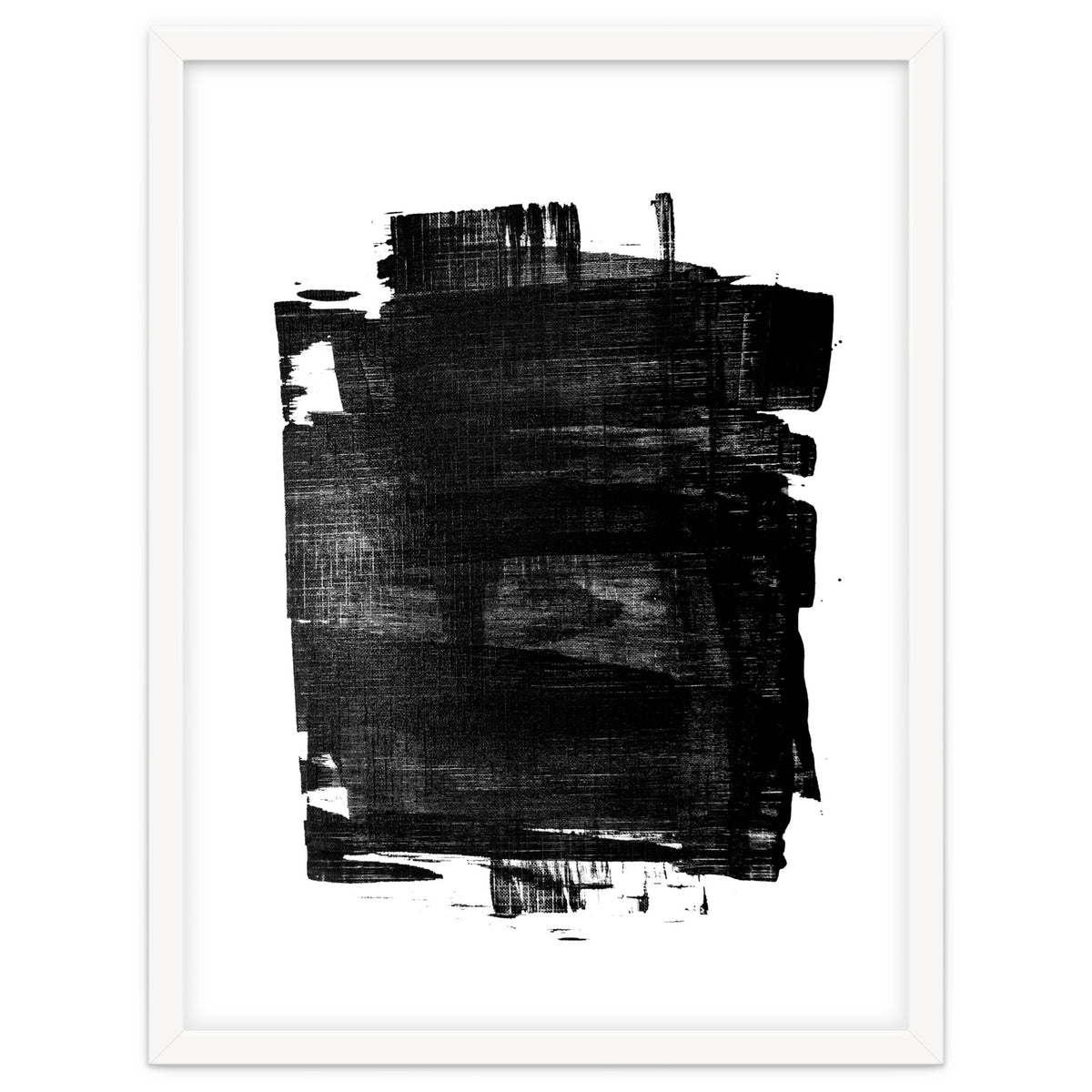 Minimalist Textured Brushstroke Art #1
