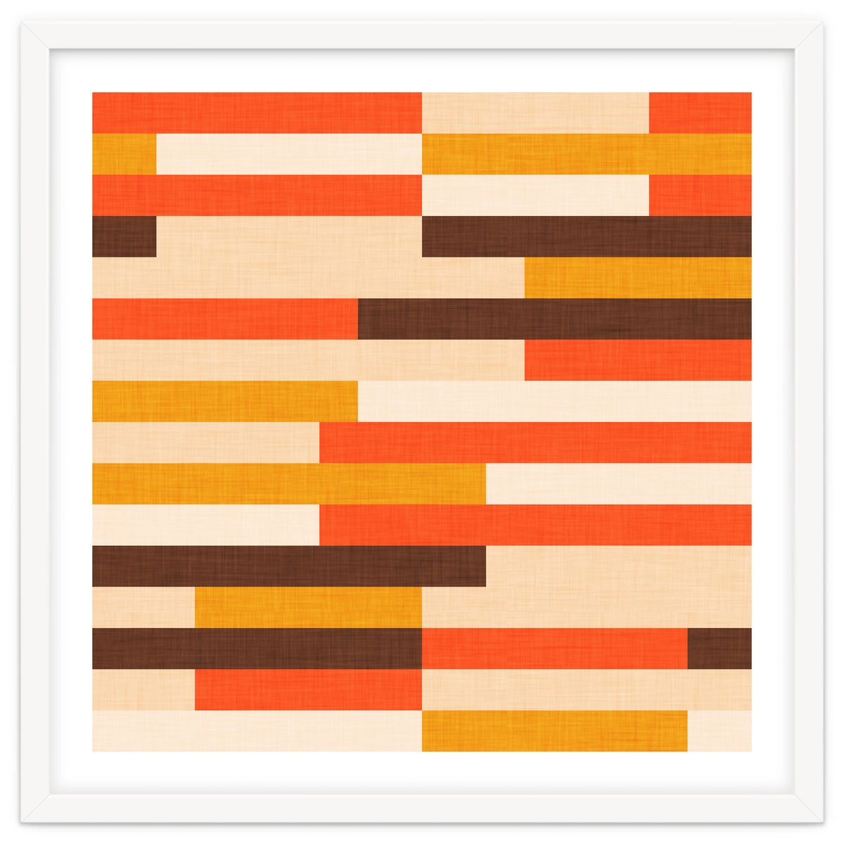 Classic Mid Mod Kilim Stripes