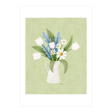 Green Spring Vase (Print Only) thumbnail