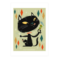 Cat A Tonic Black (Print Only)