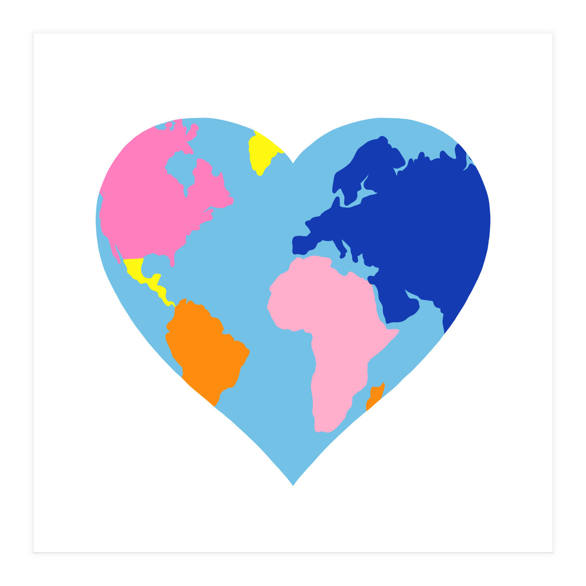 Love Our Planet Square (Print Only)