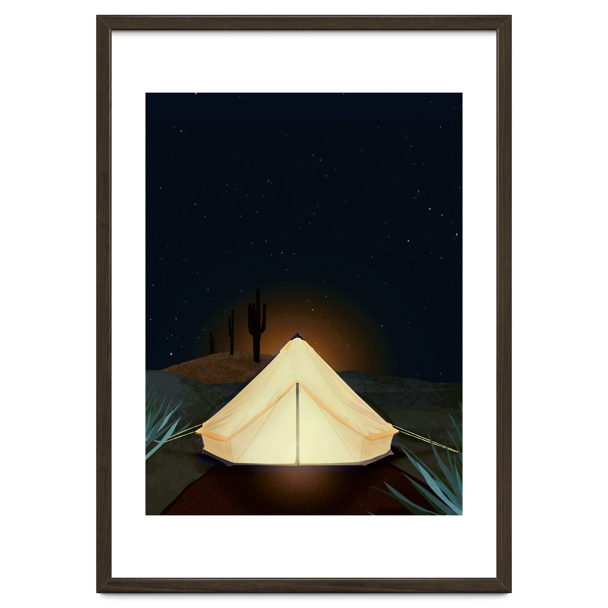 Tent at Night
