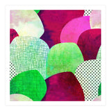Opala Circles are the new triangles purple (Print Only) thumbnail
