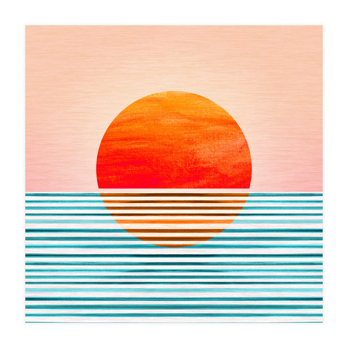 Minimalist Sunset III (Print Only)