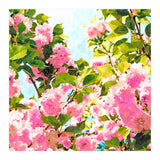 Day dreaming under the blooming Bougainvillea | Summer botanical Floral Vintage Garden Painting (Print Only) thumbnail