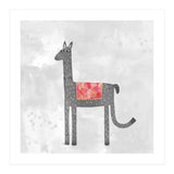 Llama With Fancy Blanket (Print Only) thumbnail