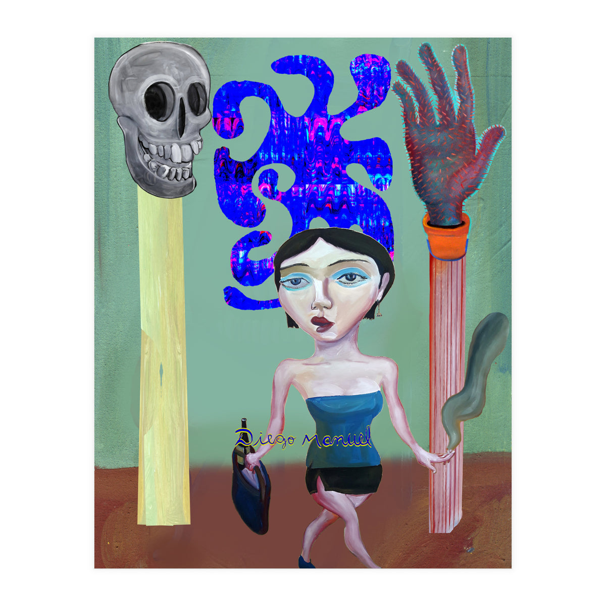 Graffiti Digital 2022 889 (Print Only)