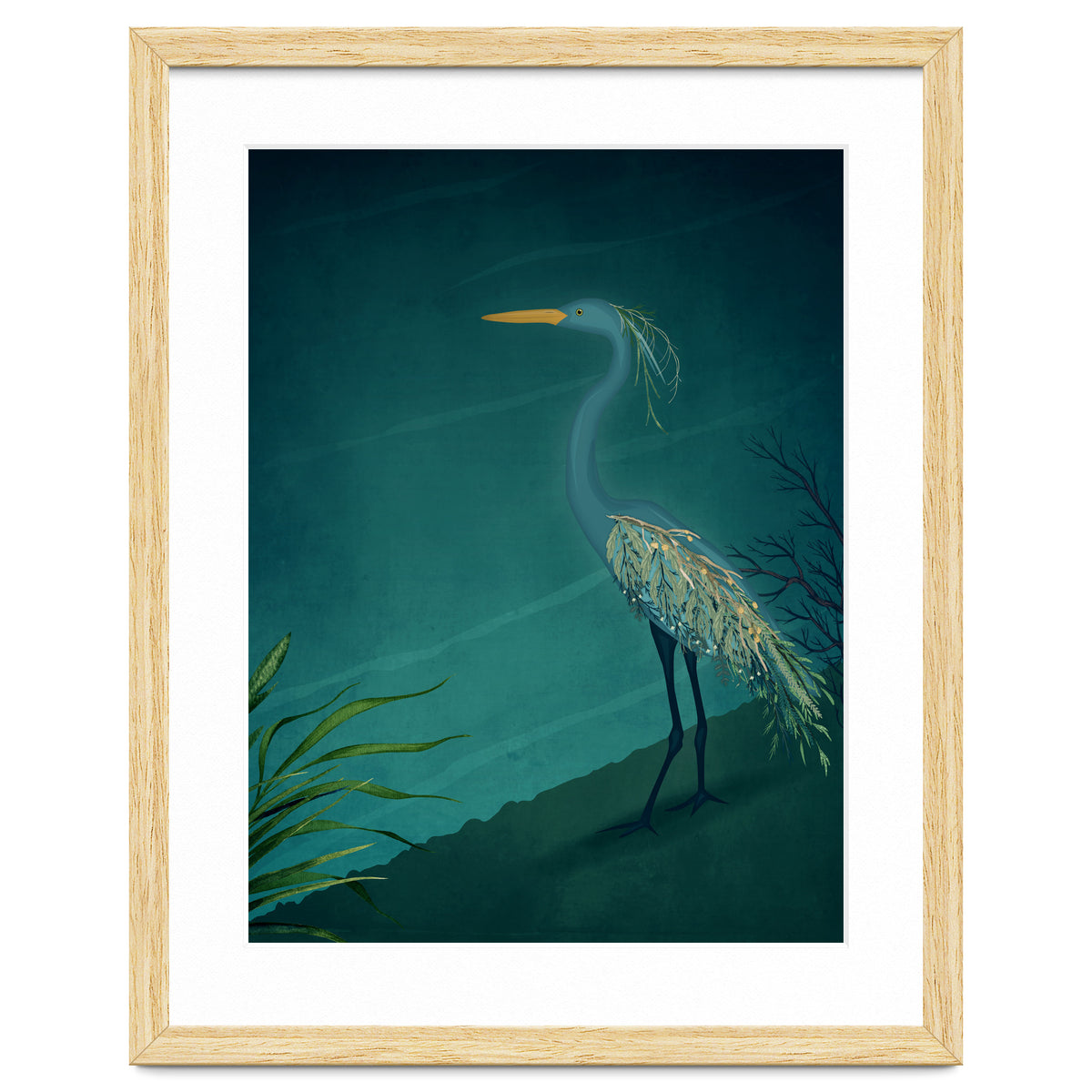 Camouflage:  The Crane