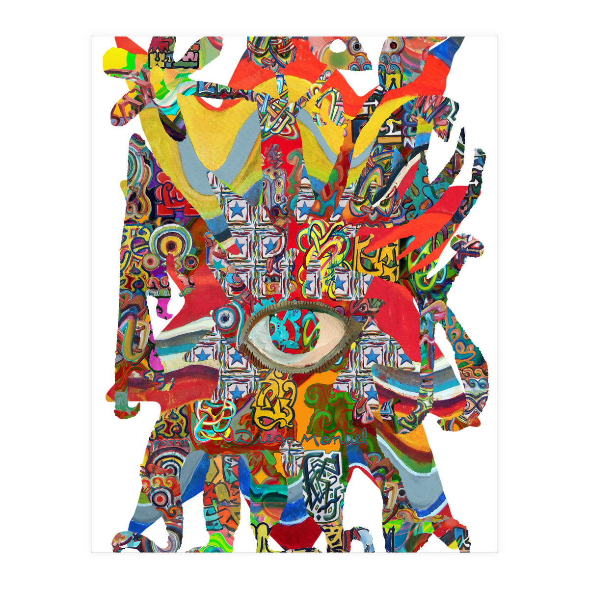 Pop Abstract 2023 123 Copia (Print Only)