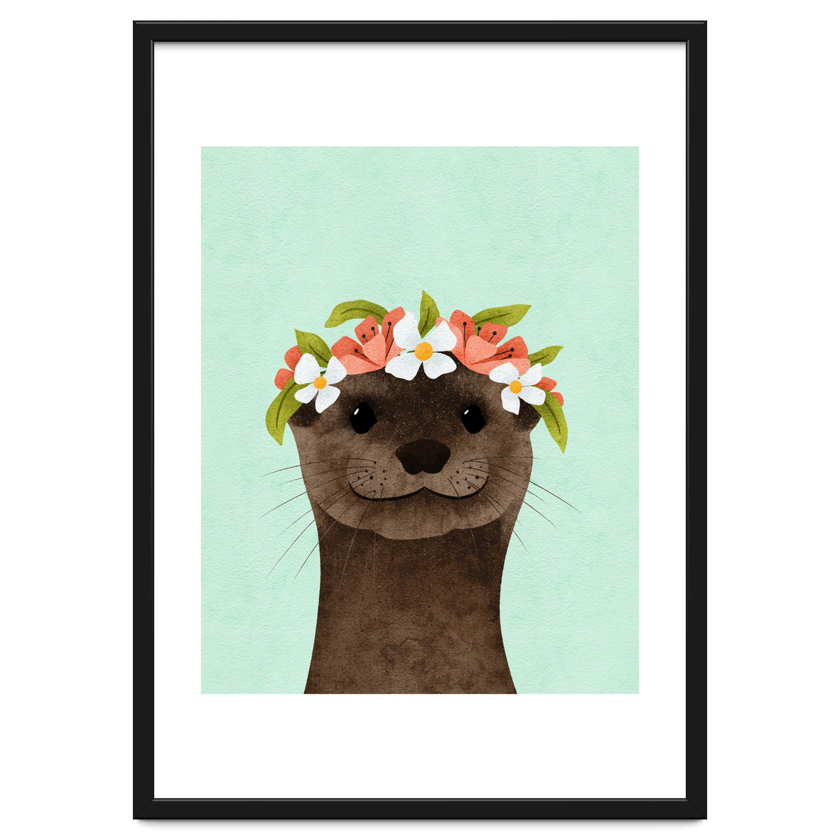 Floral Otter