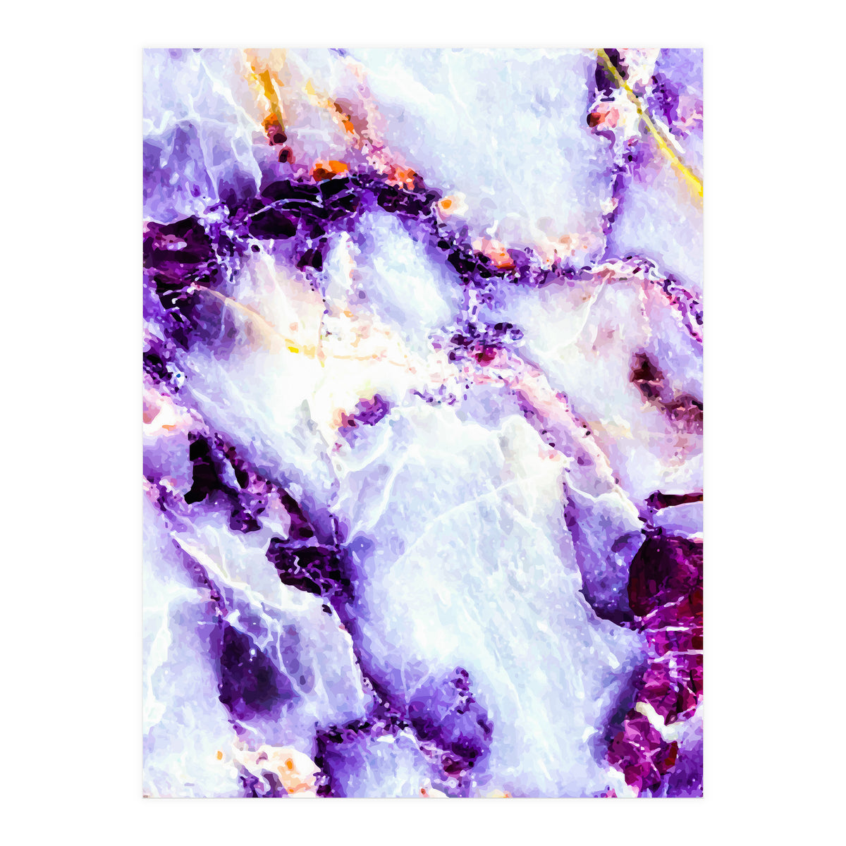 Purple marbling I (Print Only)