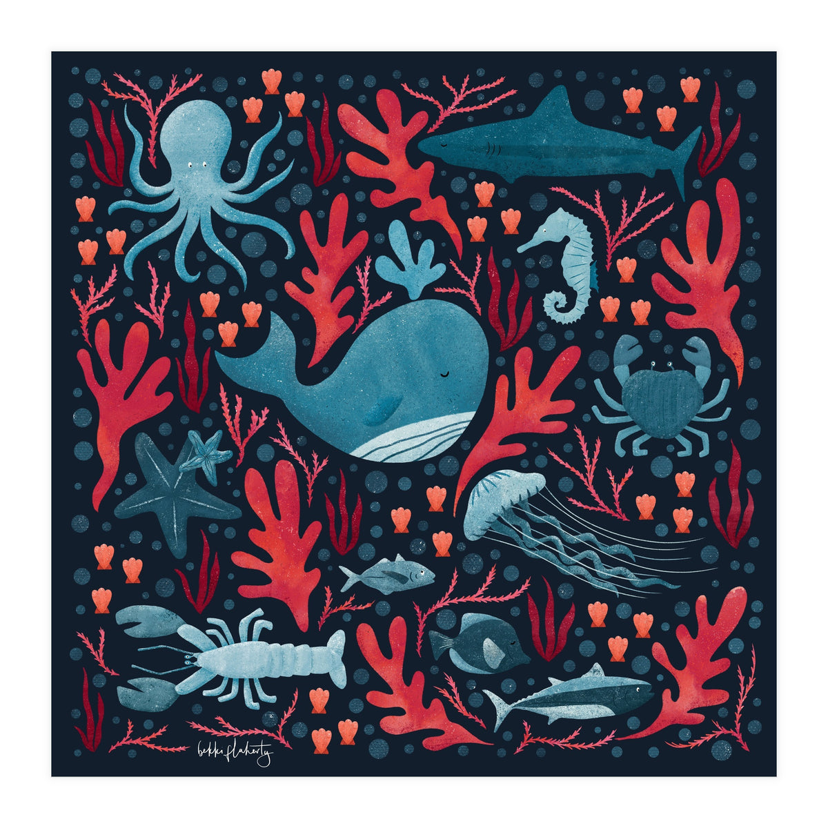 Under The Waves (Print Only)