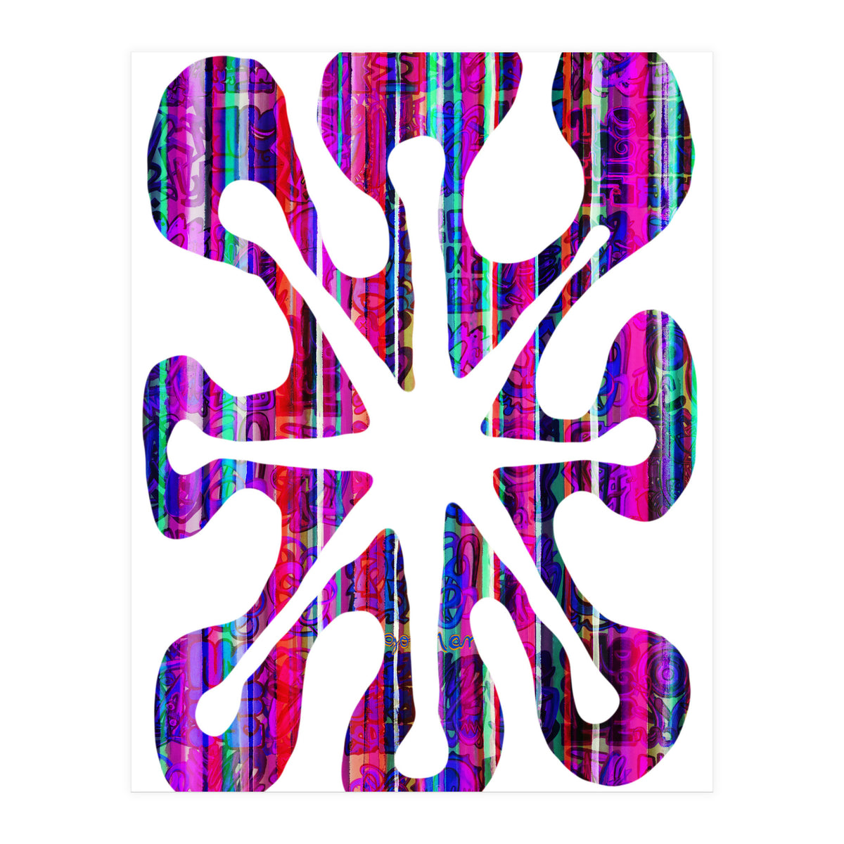 Fuego 88 Copia (Print Only)