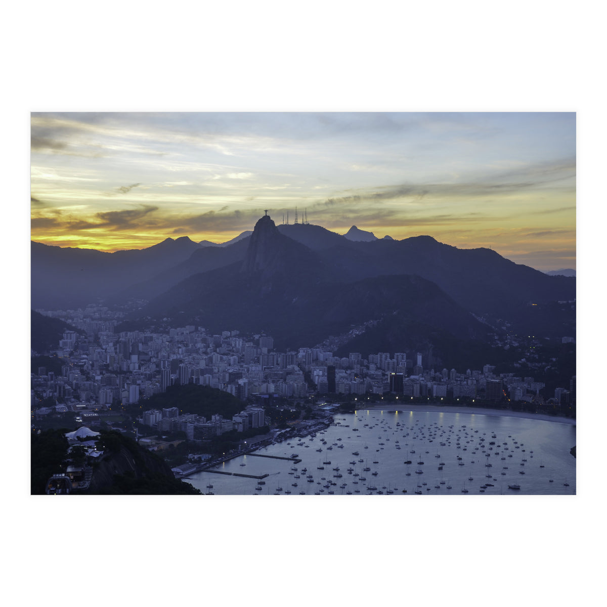 Carioca Sunset 3 3x5 (Print Only)