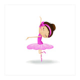 Adorable Twirling Ballerina Nursery Print (Print Only) thumbnail
