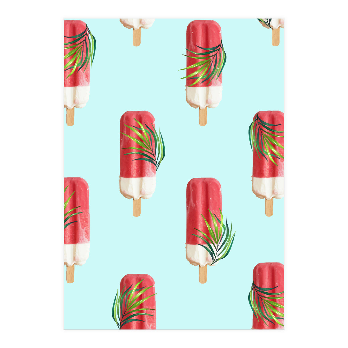 Tropical Popsicles (Print Only)