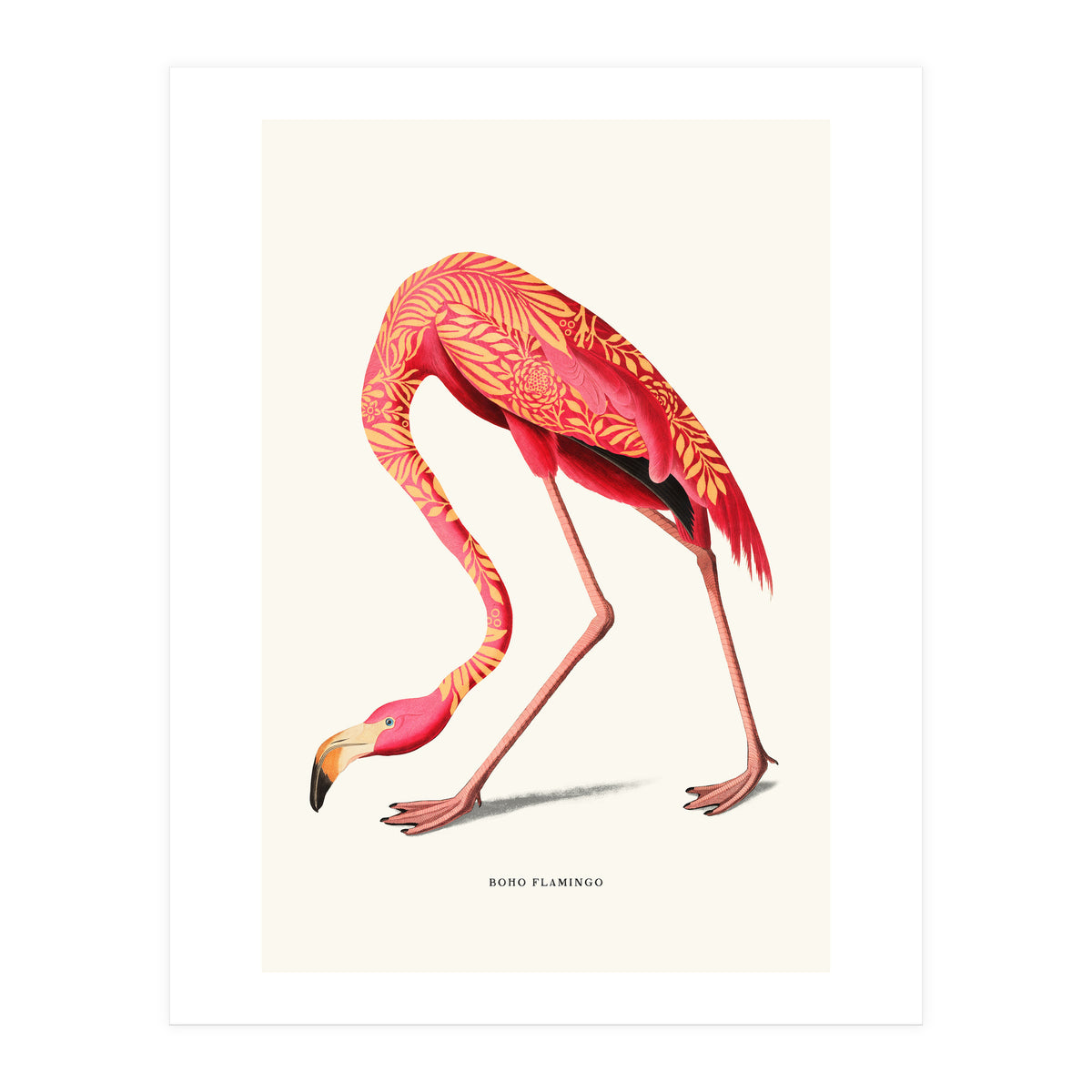 Boho Flamingo (Print Only)
