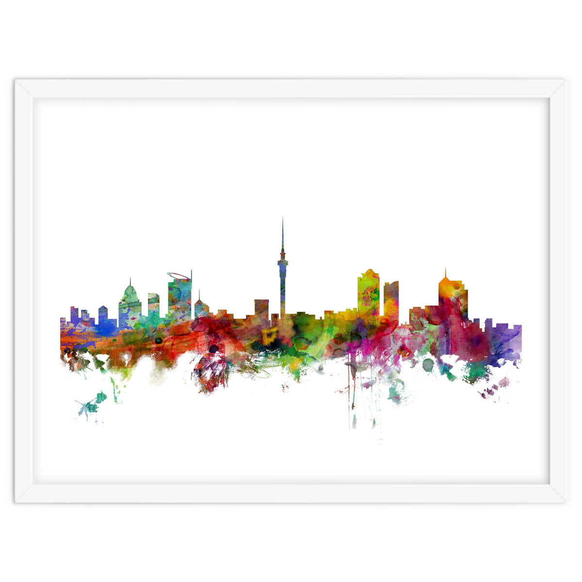 Auckland New Zealand Skyline