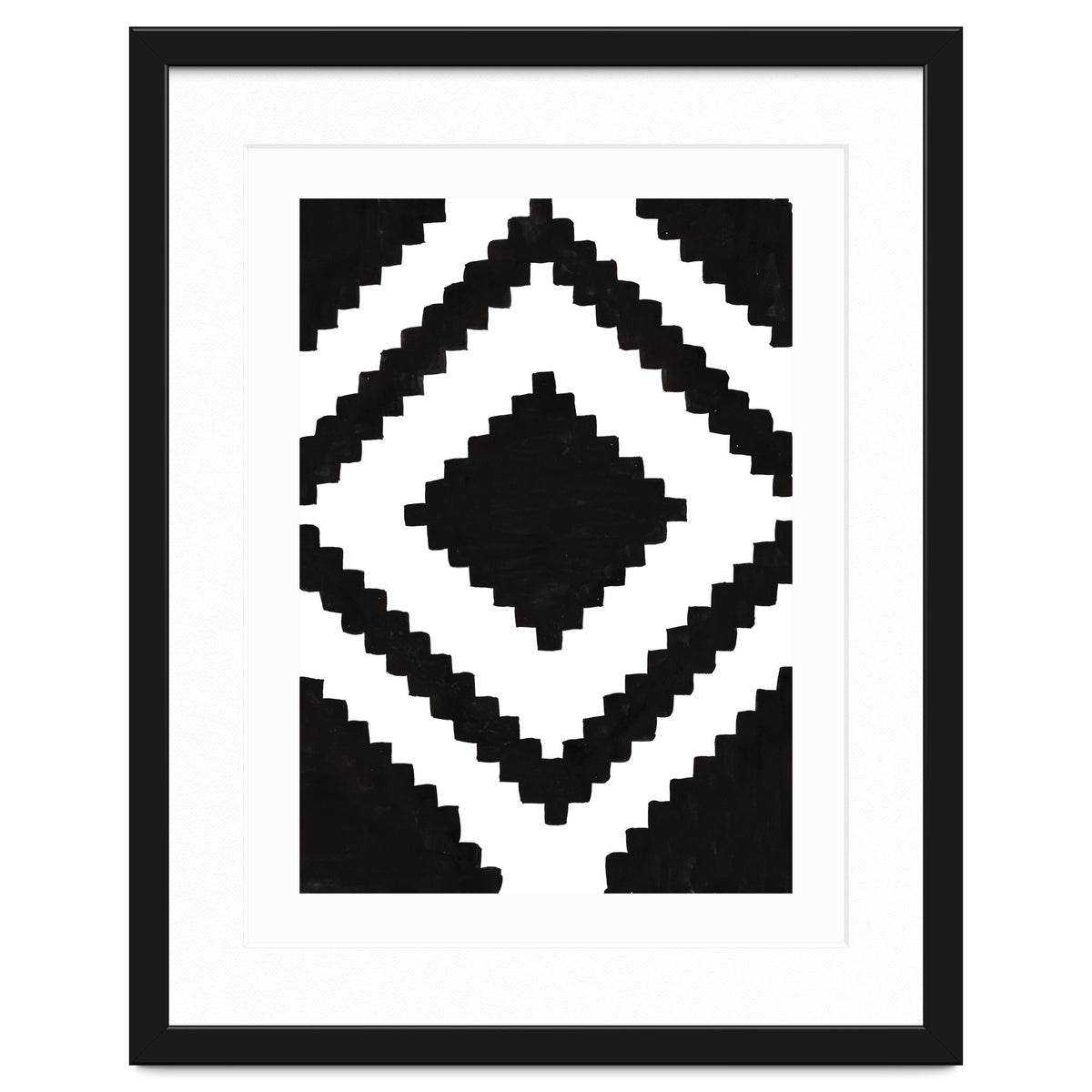 Patterns Aztec Black