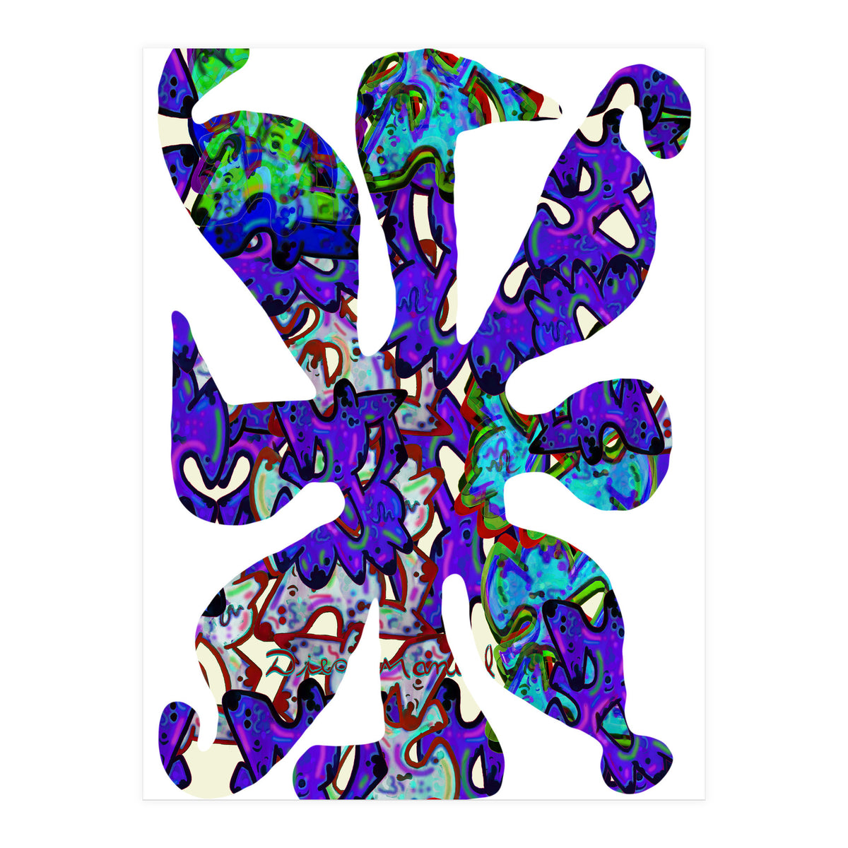 Fuego 143 Copia (Print Only)