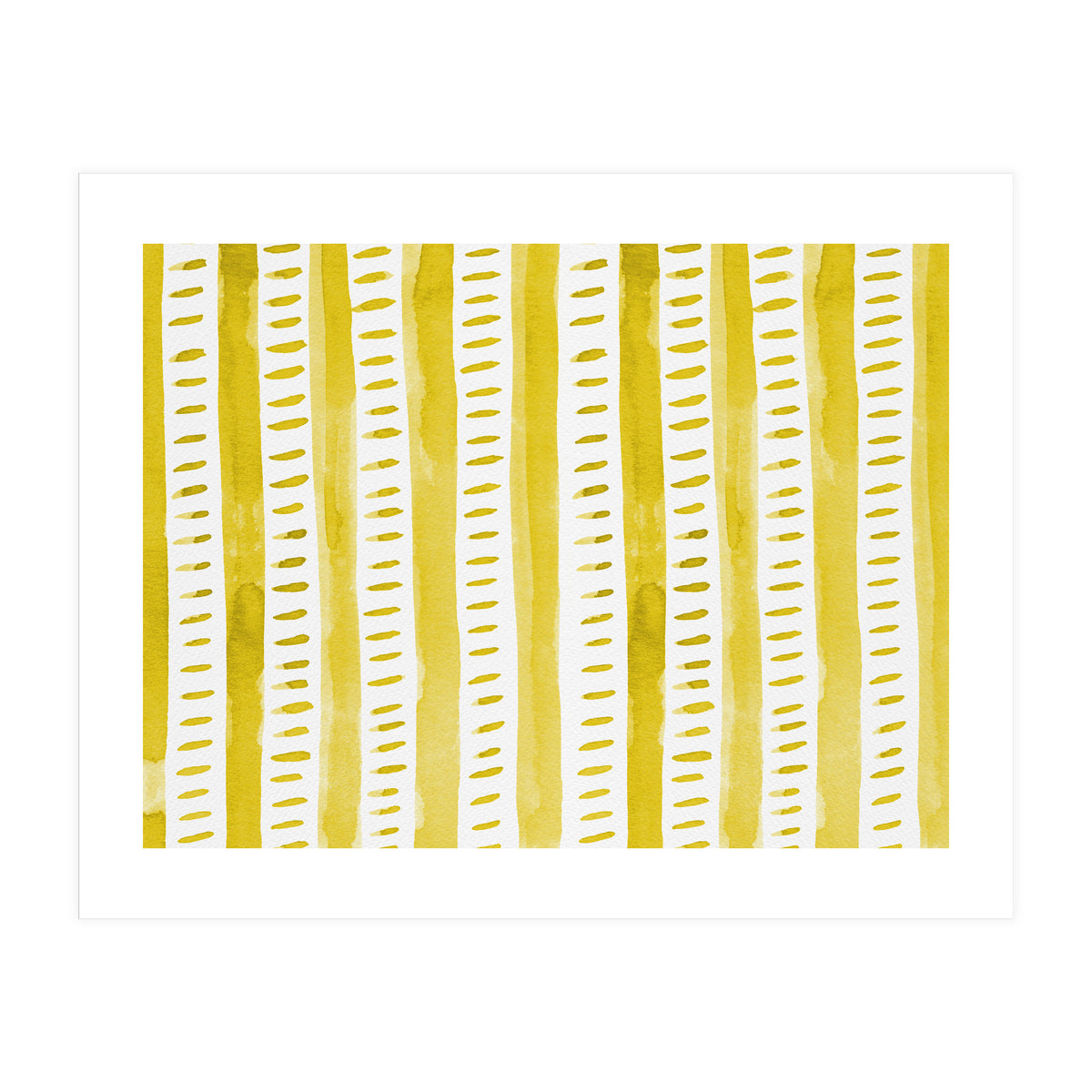 Vertical Yellow Lines (Print Only)