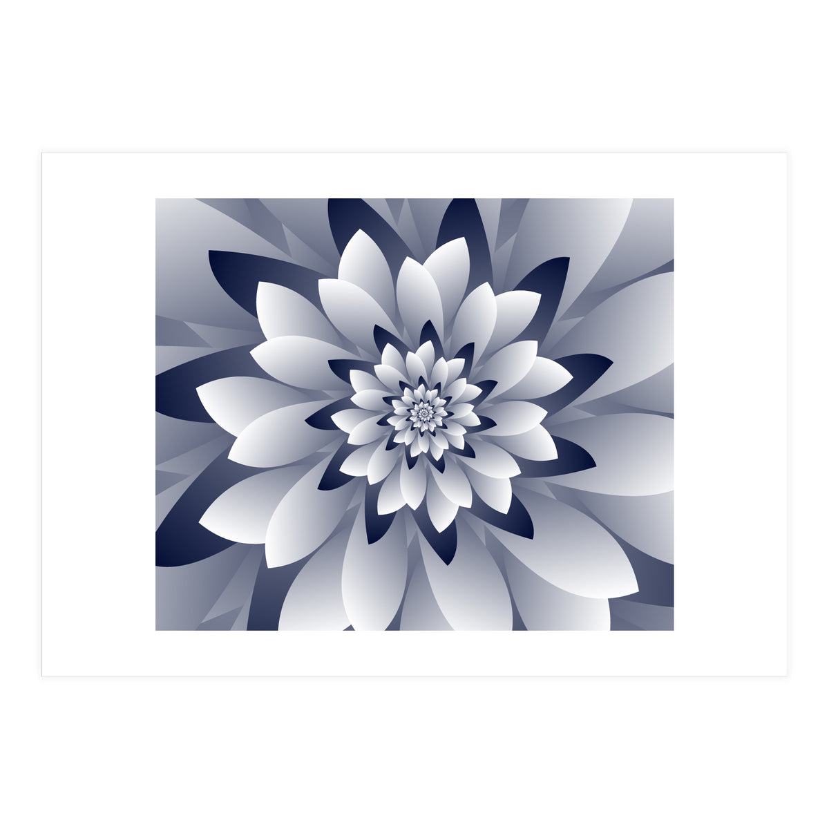 White Floral (Print Only)