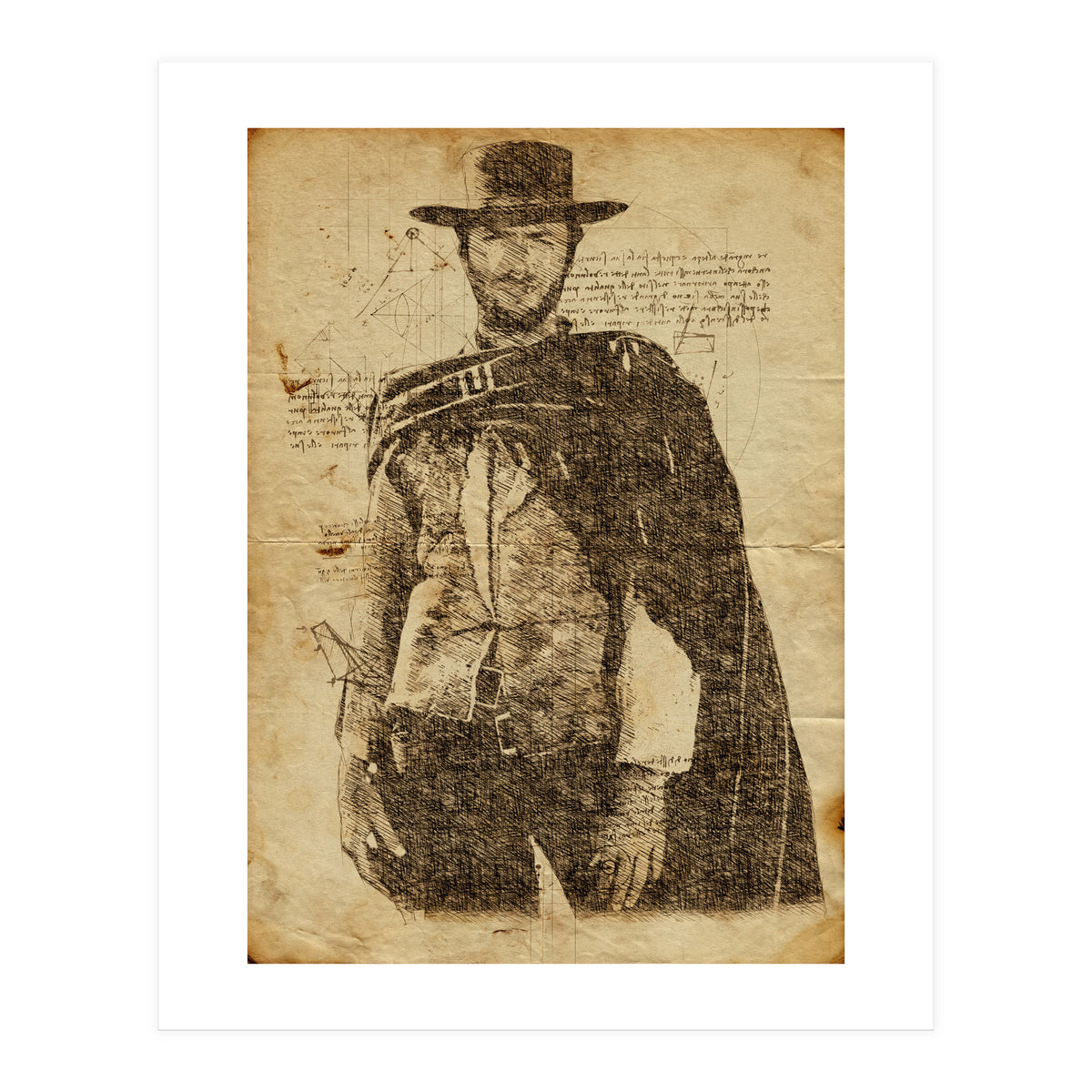 Clint Eastwood (Print Only)
