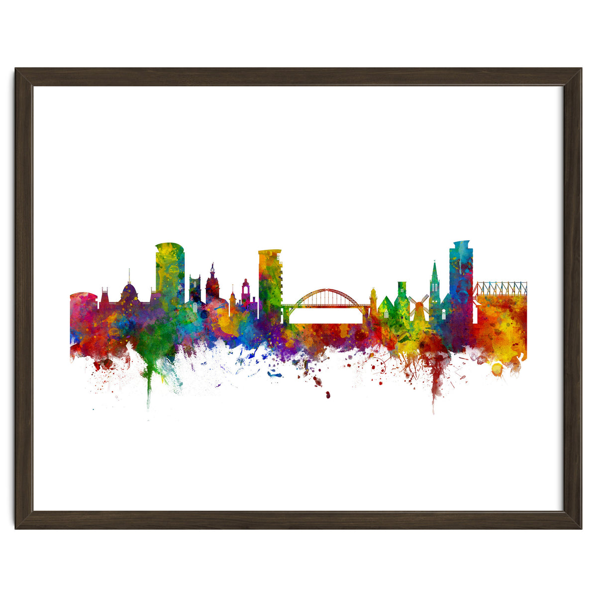 Sunderland England Skyline