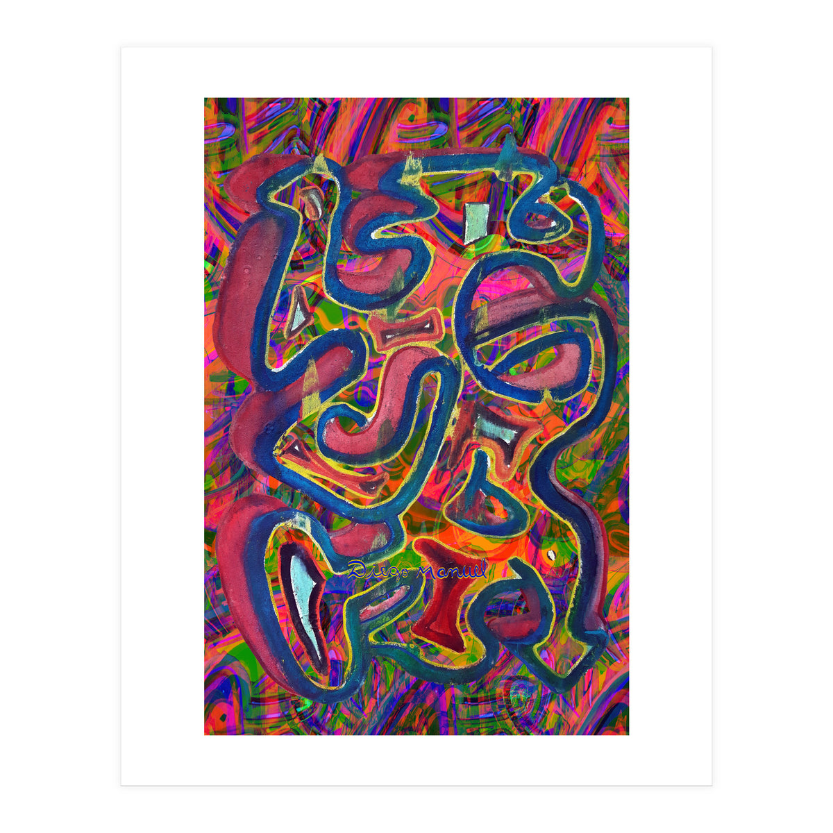 Graffiti Digital 2022 832 (Print Only)