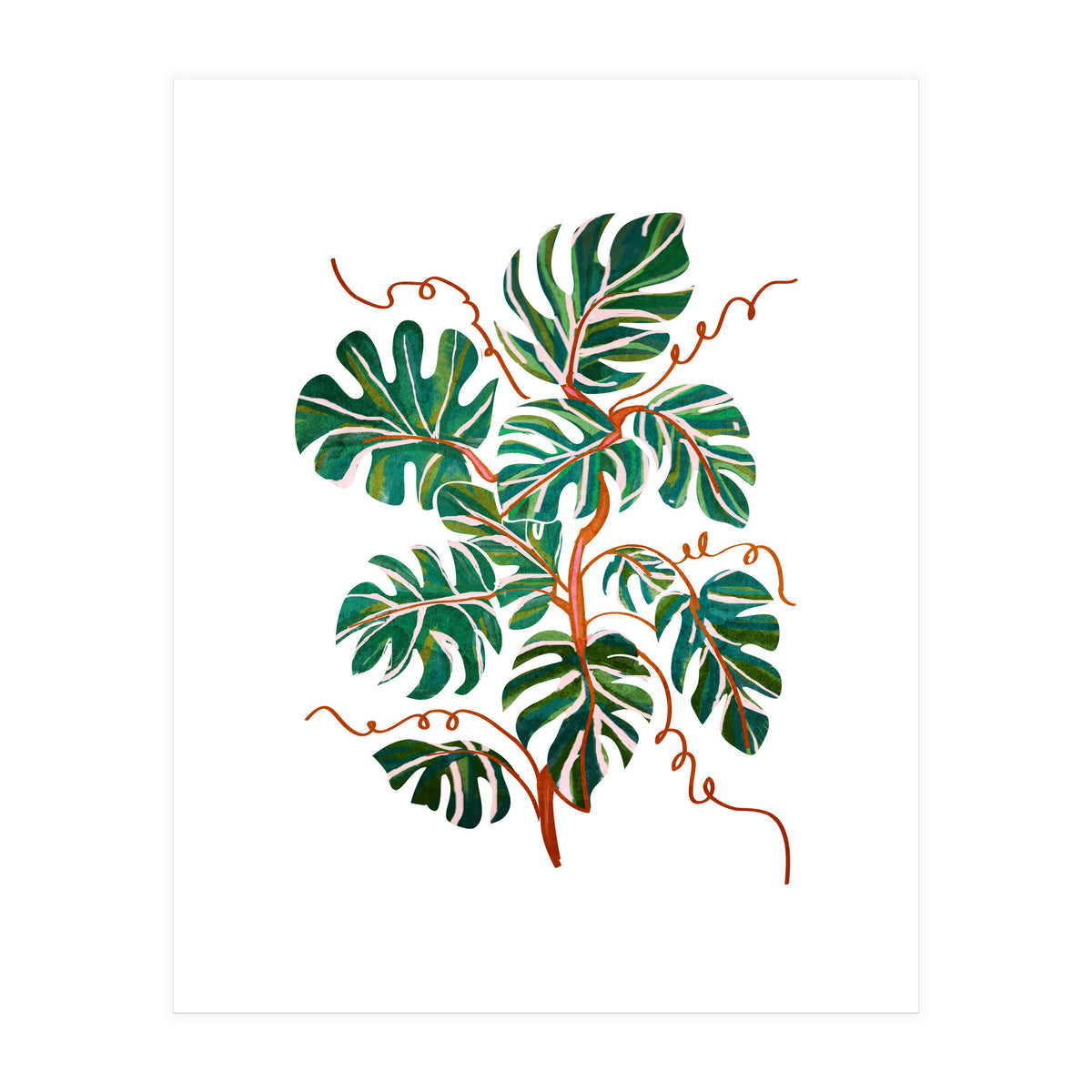 Monstera Deliciosa (Print Only)
