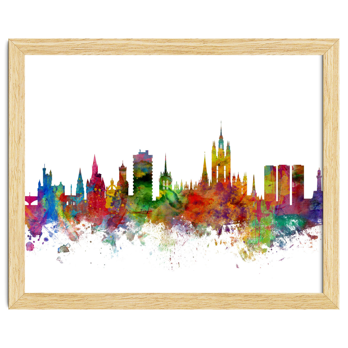 Aberdeen Scotland Skyline