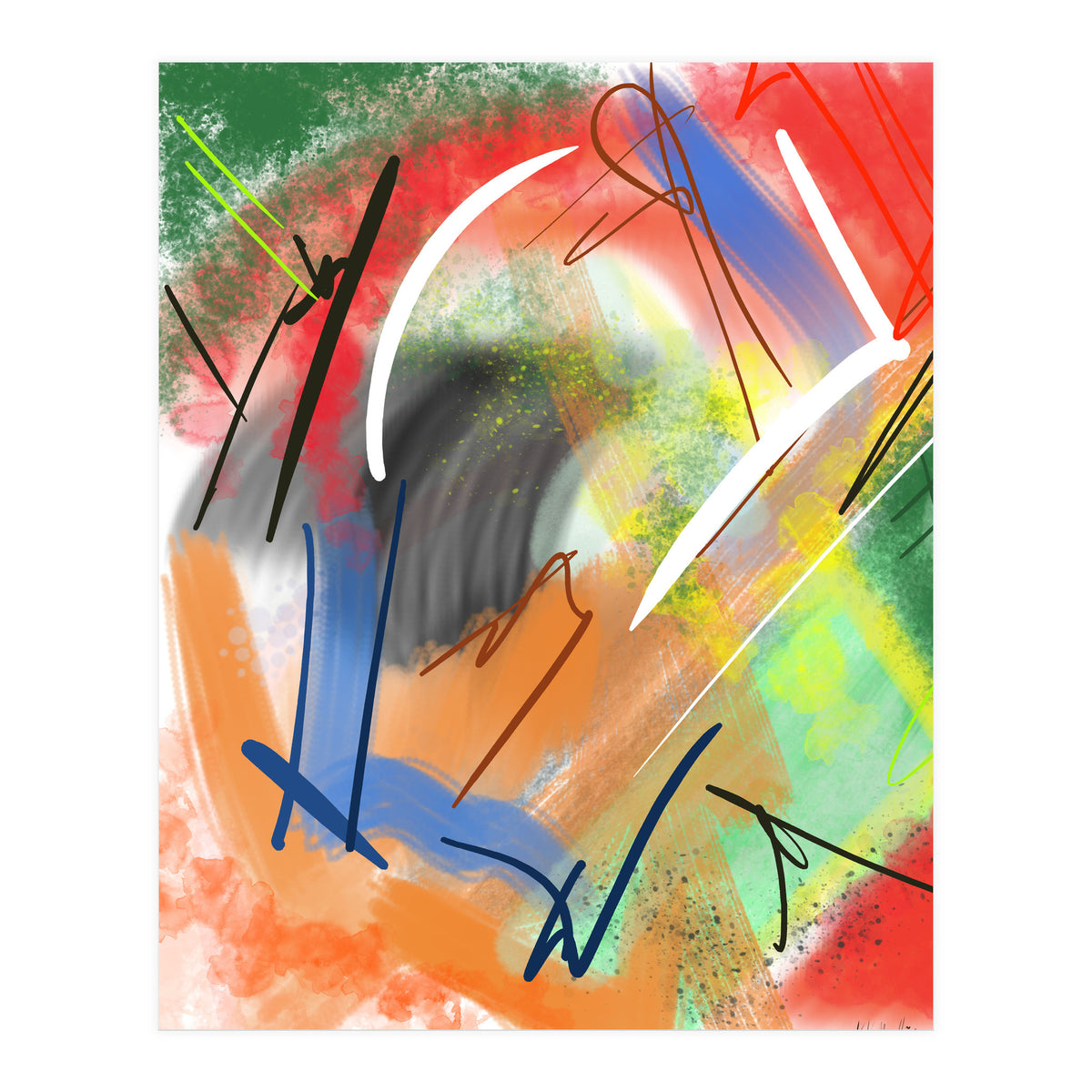 Roads Of Life 4 (Print Only)