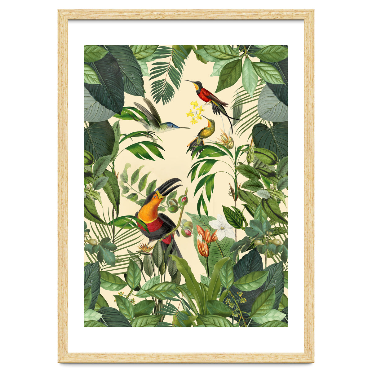 Green Jungle Toucans