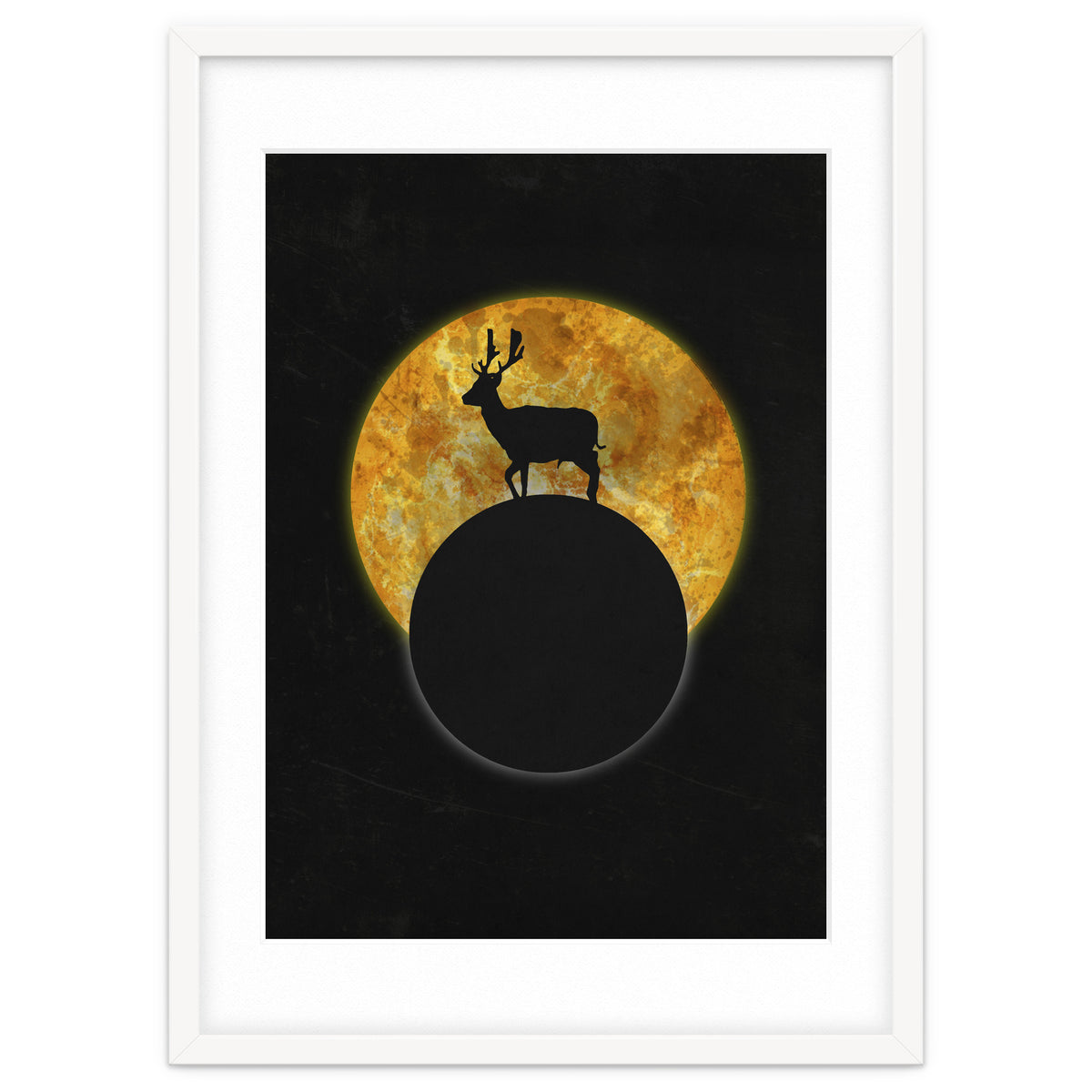 Deer On The Moon