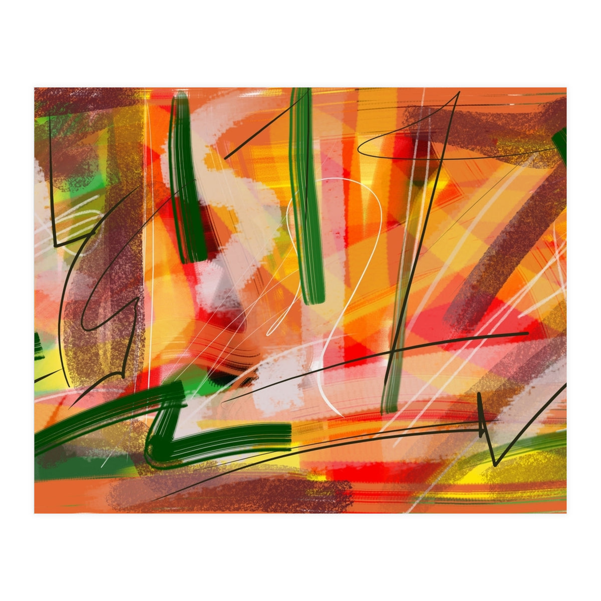 Orange Panorama (Print Only)