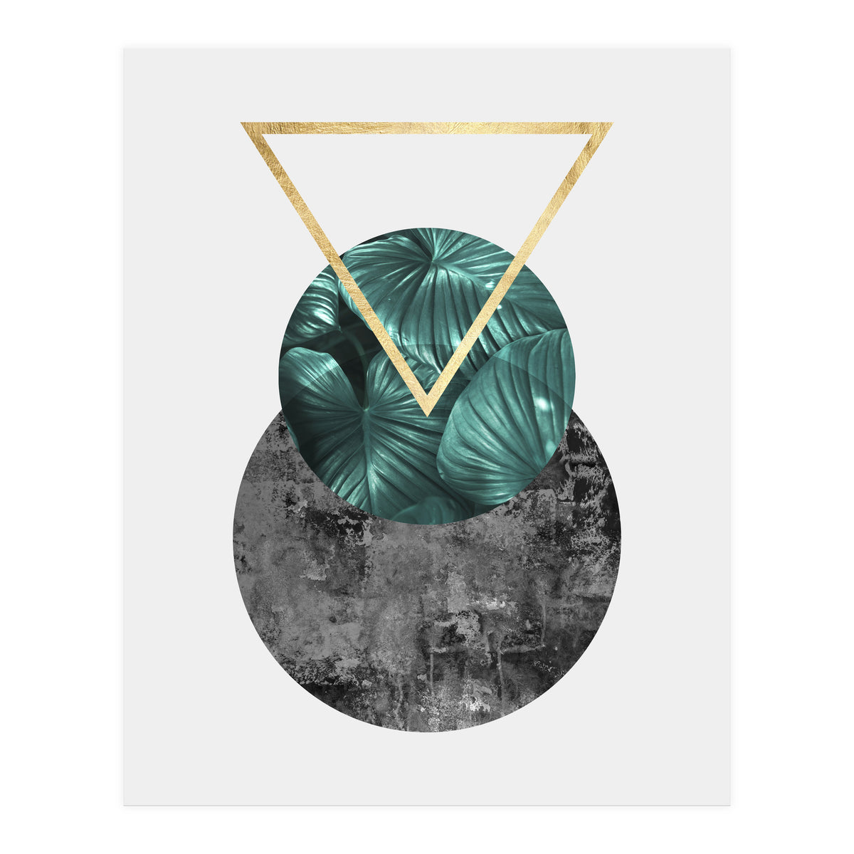 Botanical and geometric I (Print Only)