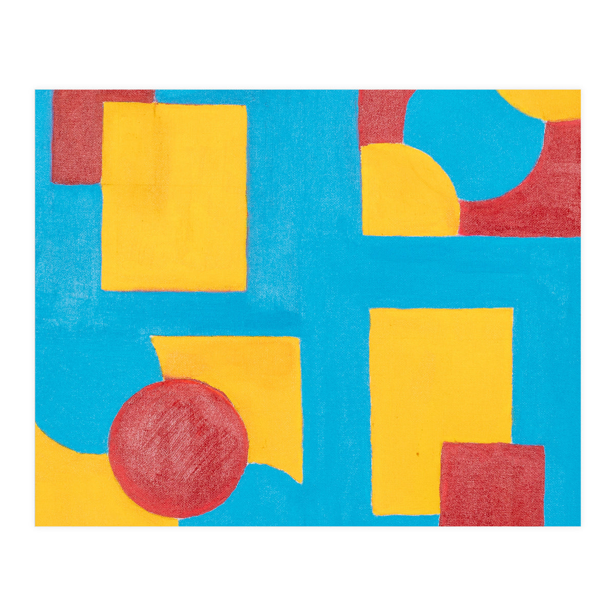 Circles And Squares (Print Only)