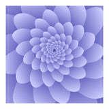 3 D Modern Purple Floral (Print Only) thumbnail