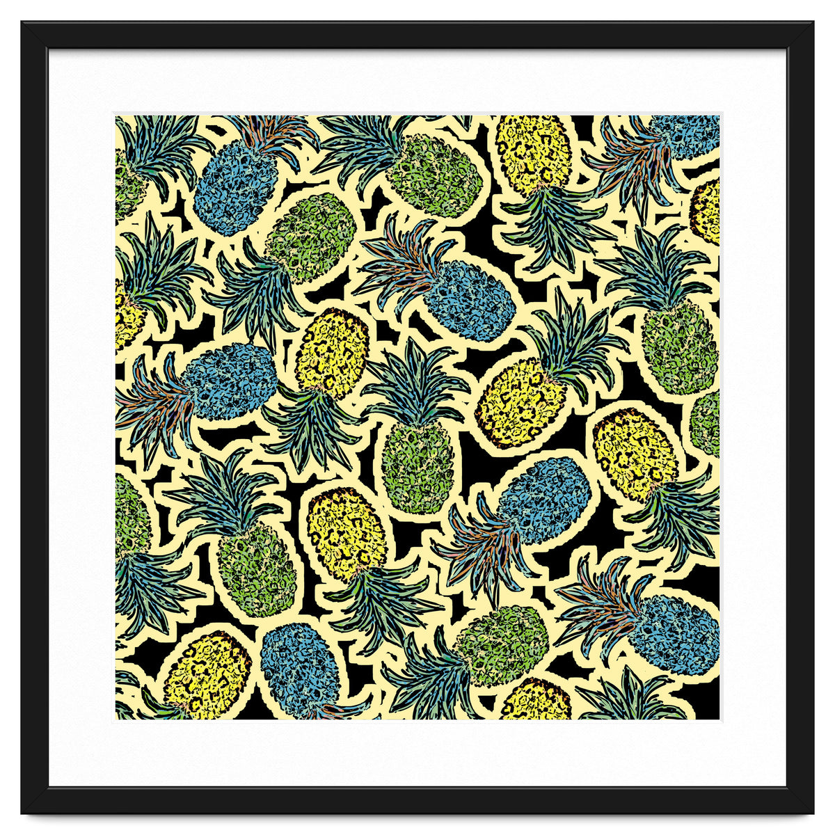 Pineapple Pandemonium Retro Tone