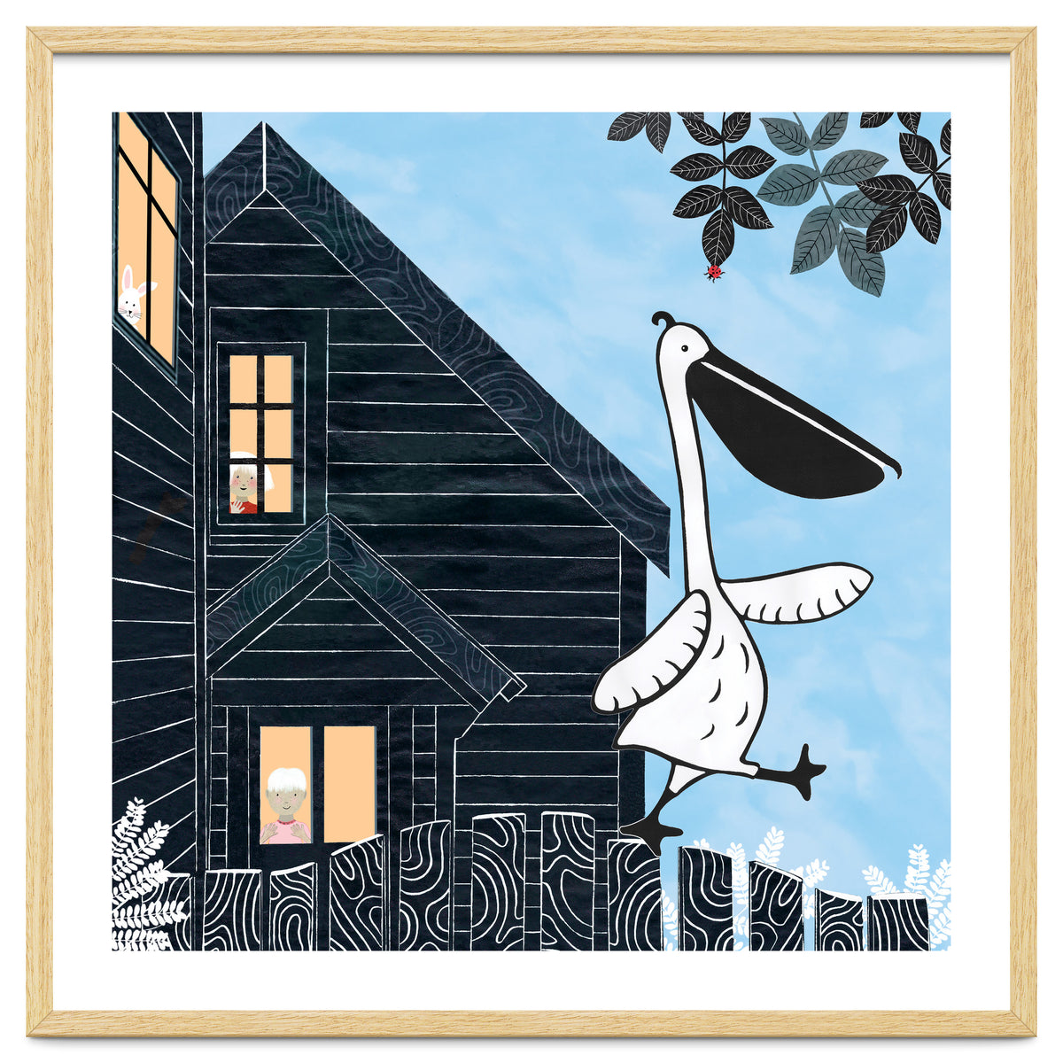 Picket Fence Pelican